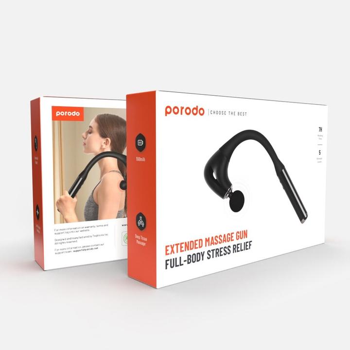 Actual product image Porodo Therapist Massage Hammer