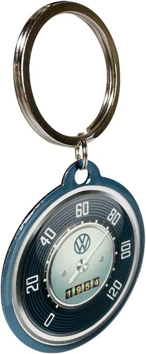 Image du produit Nostalgic-Art Merchandising Porte-clés VW Ø 4 cm, noir/gris