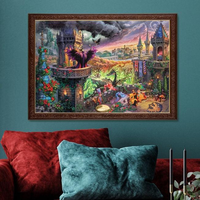 Immagine prodotto Disney Puzzle di Maleficent da 1000 pezzi Special Art Collection in stile canvas (1000 pezzi)