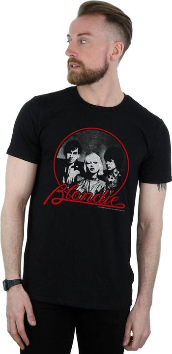 Immagine prodotto Blondie Distressed Circle Maglietta Uomo (XXL)