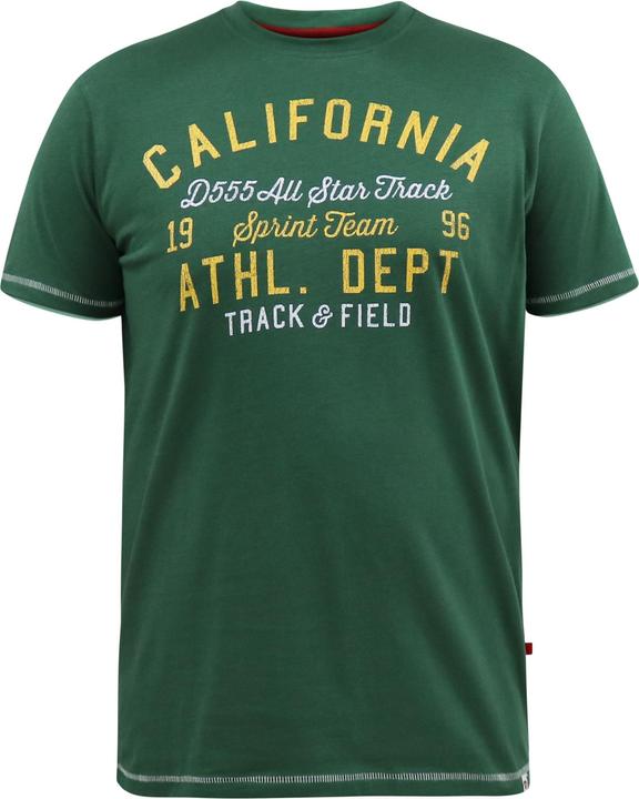 Immagine prodotto DUKE Parnwell D555 California Athletics Maglietta Kingsize Uomo (XXL)