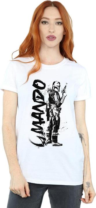 Produktbild Star Wars The Mandalorian Splat Mando TShirt (L)