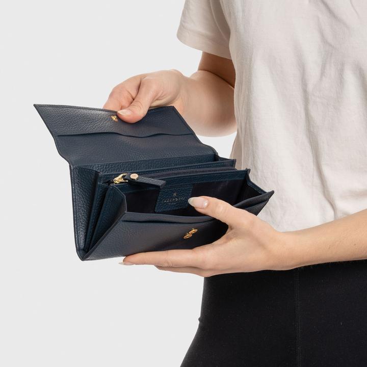 Image du produit Lazarotti Bologna Leather Porte-monnaie en cuir 19 cm