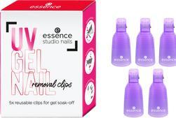 Actual product image essence Nagellackentferner Studio Nails UV Gel Nail Clips 5 Stück