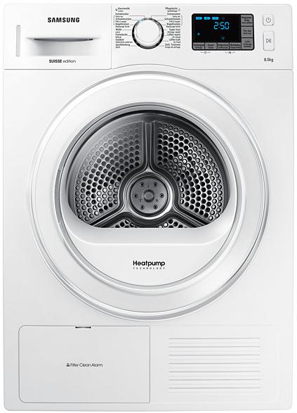 Samsung Dv80f5e5hgw/Ws (8 kg, Droite, Gauche)
