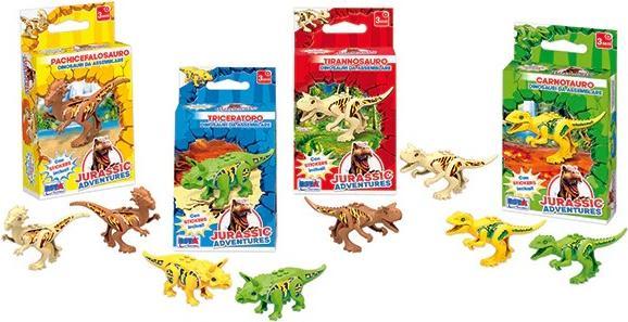 Rs Toys Dinosaurs To Assemble Jurassic Adv 4 Ass.