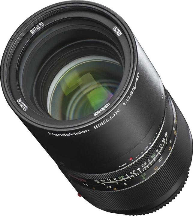 Actual product image Handevision Ibelux 40mm F0.85 APS-C Sony E black (Sony E, APS-C / DX)