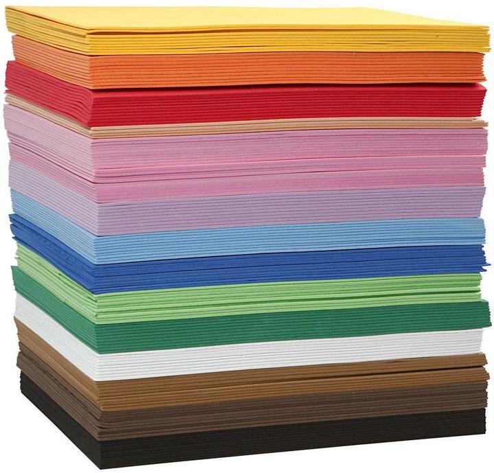 Actual product image Creativ Company Foam rubber set 150 pieces 150 pieces