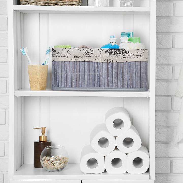 Produktbild Relaxdays Aufbewahrungskorb (1 x, 38 x 28.5 x 16.5 cm)