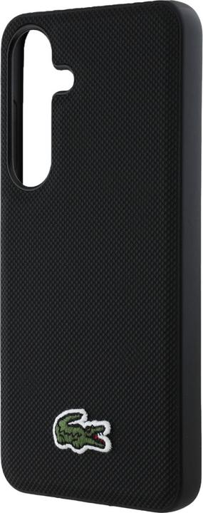 Image du produit Lacoste Case Iconic Petit Pique Woven Logo MagSafe to Samsung Galaxy S25 Plus black (Samsung Galaxy S25+)