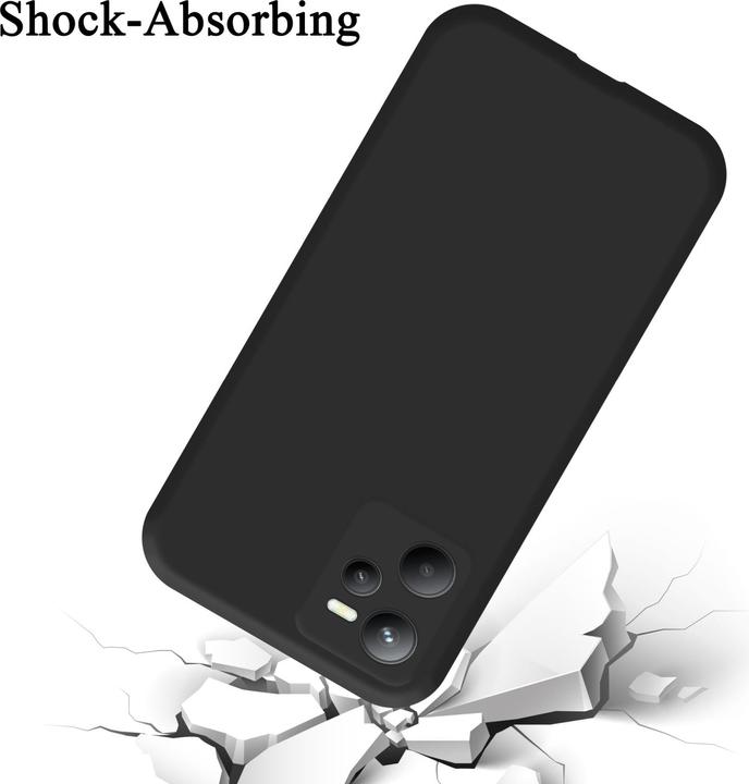 Immagine prodotto Cadorabo Custodia in silicone liquido TPU per Realme C35 / Narzo 50A PRIME (Realme C35, Realme Narzo 50A Prime)