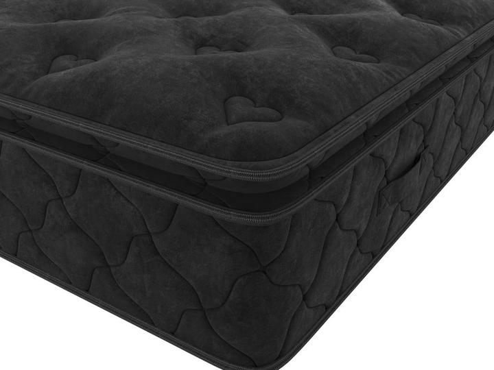 Actual product image Dreamea Black Dream (180 x 200 cm, Spring core)