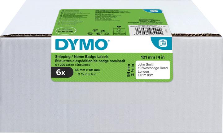 Produktbild Dymo Versand-Etiketten 54 x 101 mm 6x 220 St.
