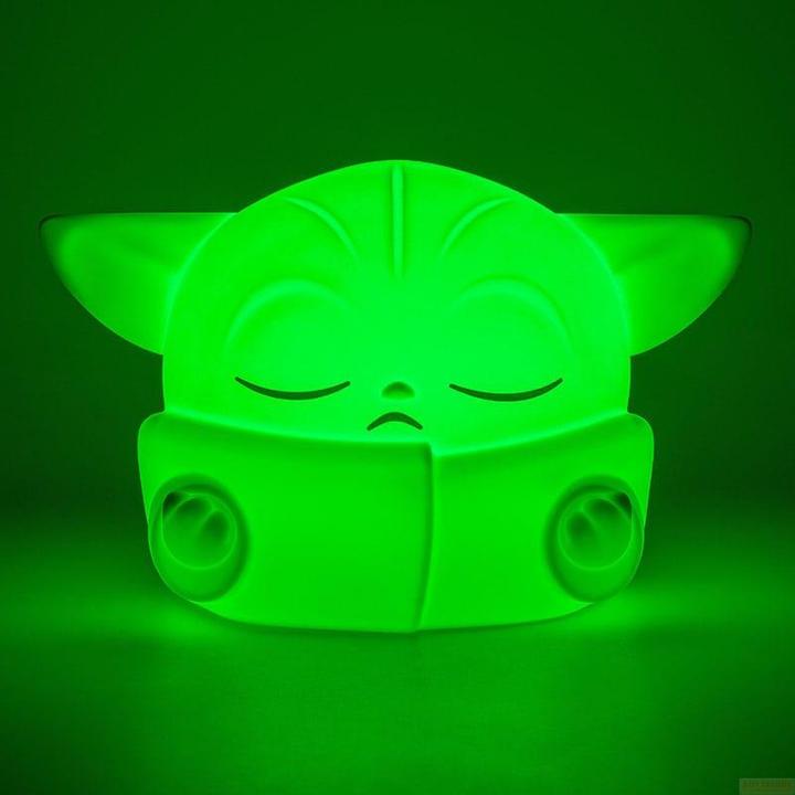 Actual product image Paladone Products Star Wars The Mandalorian Squishy Glo Silikon-Leuchte Grogu 15 cm
