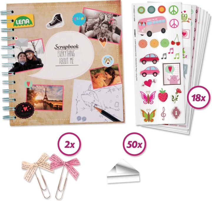 Actual product image Lena Gør-det-selv Scrapbog
