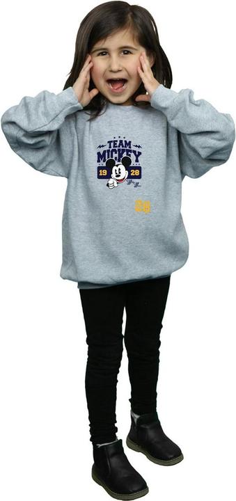 Produktbild Disney Mickey Mouse Team Mickey Sweatshirt Mädchen (140, 146)