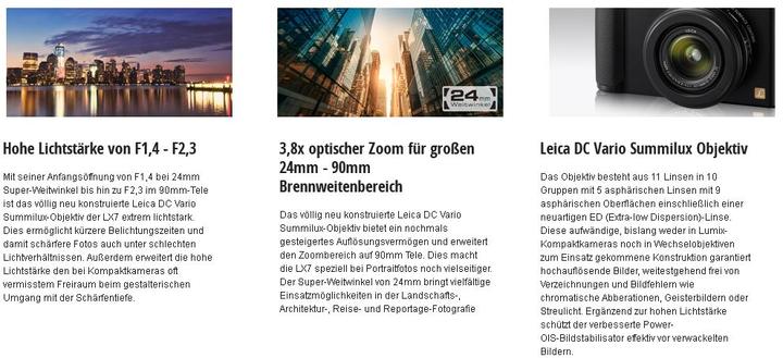 Produktbild Panasonic Lumix LX7