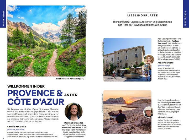 Actual product image Reiseführer Provence & Côte d'Azur (German, Chrissie McClatchie, Ashley Parsons, Michael Frankel, 2024)