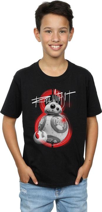 Produktbild Star Wars The Last Jedi BB8 Roll With It TShirt Jungen (152, 158)