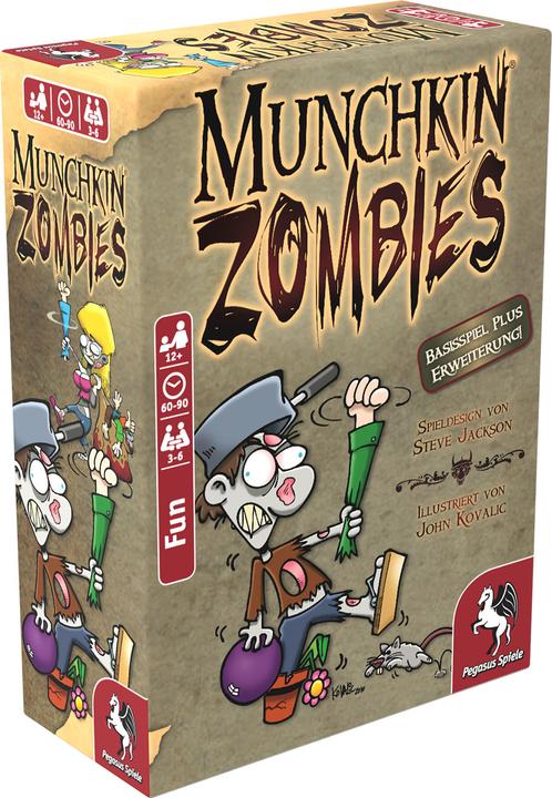 Immagine prodotto Pegasus Munchkin Zombies 1+2 (Tedesco)