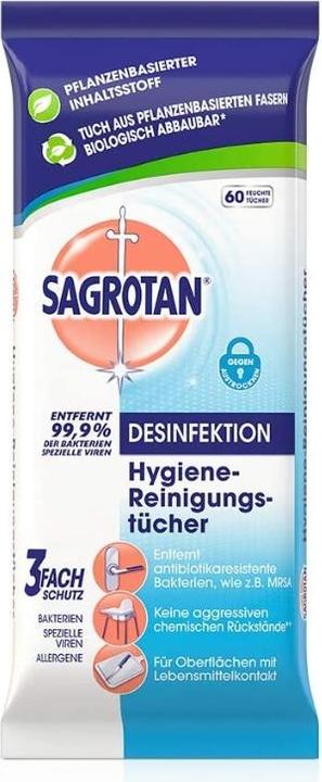 Sagrotan Desinfektionstücher (60 Stk.)