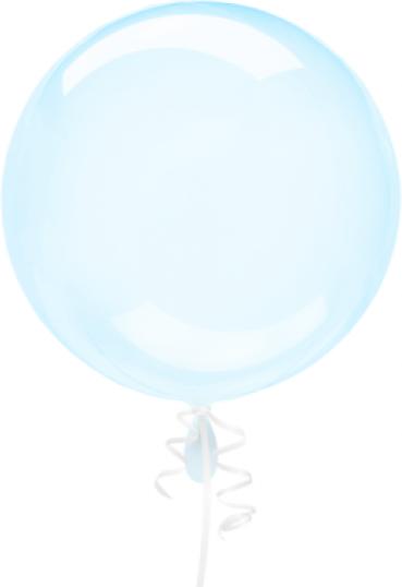 Actual product image Amscan Clearz Crystal