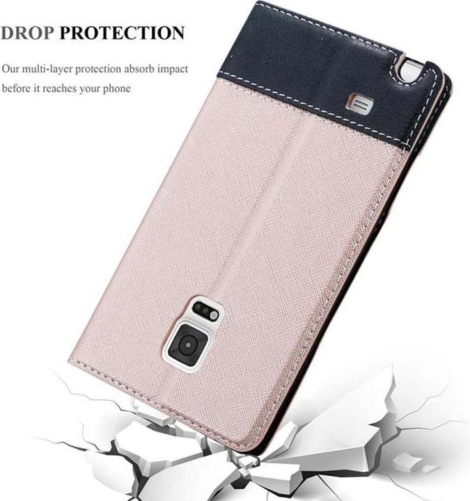 Actual product image Cadorabo Book X Wallet Cover (Samsung Galaxy Note Edge)