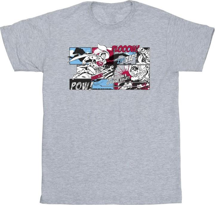 Actual product image Mens Superman Comic Strip T-Shirt (5XL)