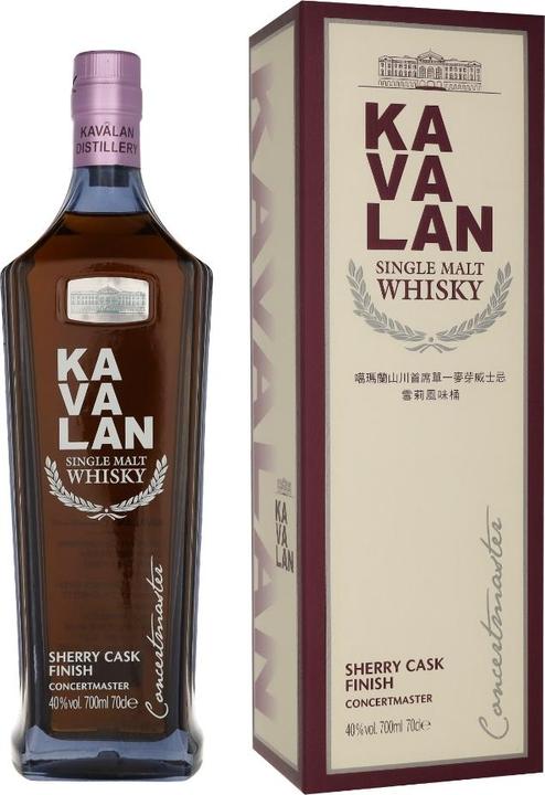 Produktbild Kavalan Concertmaster Sherry Cask Finish (Single Malt, 1 x 70 cl)
