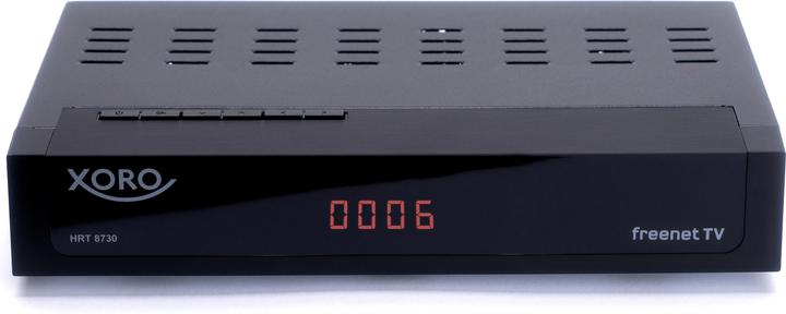 Produktbild Xoro HRT 8730 - Kabel - Terrestrisch - Full HD - DVB-C,DVB-T2 - 1920 x 1080 Pixel - 1 (DVB-C, DVB-T2)