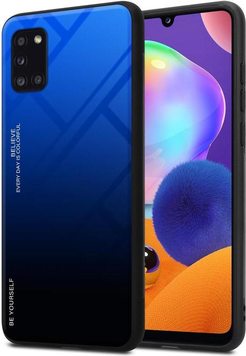 Produktbild Cadorabo TPU 2 Farben Glas Cover (Samsung Galaxy A31)