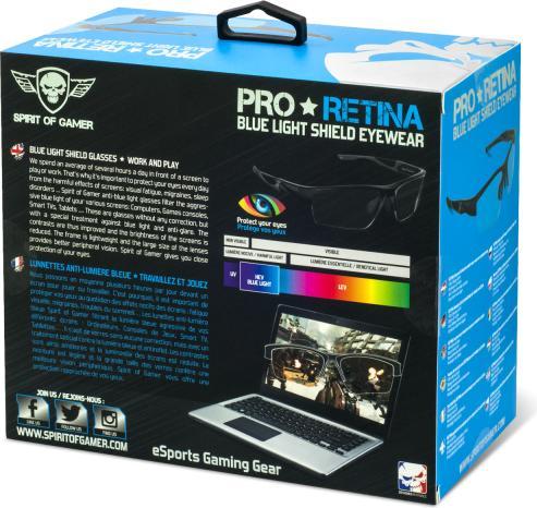 Actual product image Spirit Of Gamer Lunettes Pro Retina