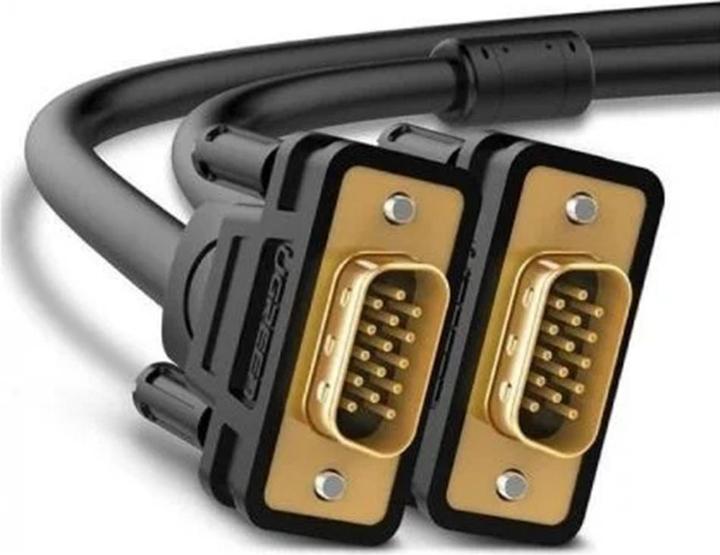 Image du produit Ugreen Câble VGA VG101, FullHD, 3m (noir) (3 m, VGA)