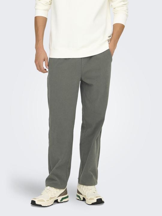Produktbild Only & Sons ONSSINUS Locker geschnitten Hose mit weitem Beinschnitt Hose mit weitem Beinschnitt (L)