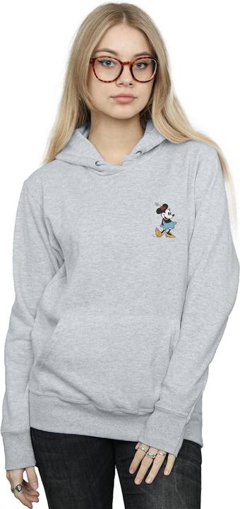 Immagine prodotto Disney Minnie Mouse Kick Chest Felpa con Cappuccio Donna (XXL)
