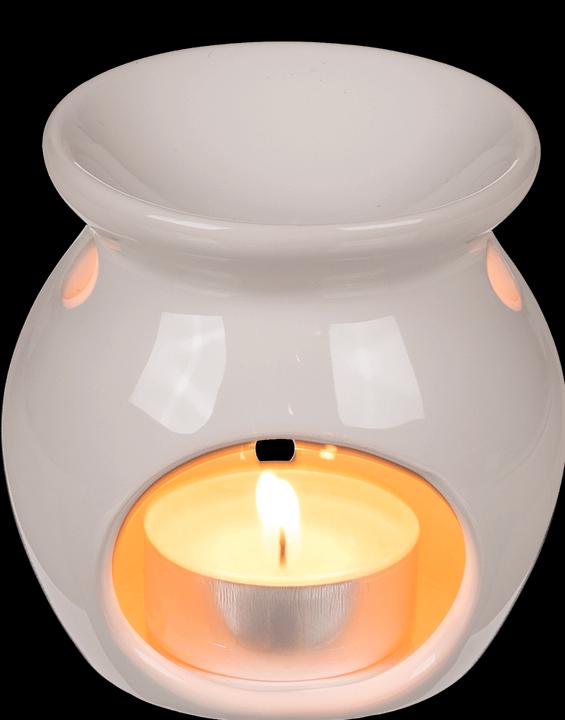 Actual product image Out of the blue Brown ceramic aroma lamp