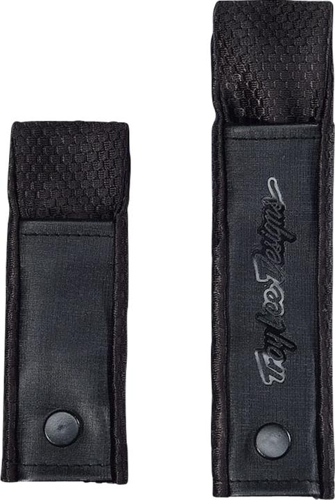 Troy Lee Designs SE5 Carbon Chinstrap Covers, black