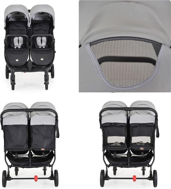 Actual product image Cangaroo Zwillingskinderwagen 2Gether
