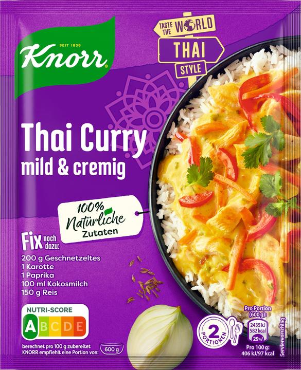 Produktbild Knorr Fix Thai Curry (30 g)
