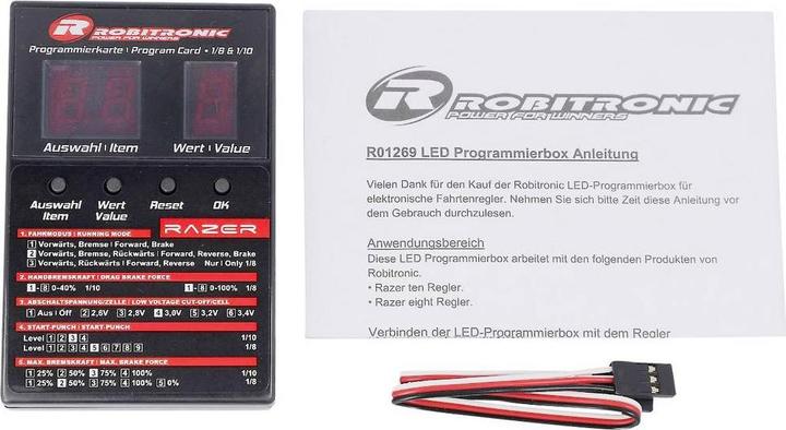 Produktbild Robitronic Ladegerät AC Expert LD 60 LiPo 2-4s 6A 60W