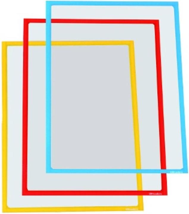 Produktbild Ultradex Magnetrahmen Infotasche DIN A4 magnetisch 5 St./Pack (31.2 x 22.5 cm)