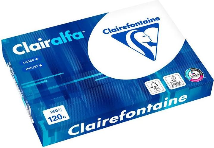 Productafbeelding Clairefontaine Clairalfa (120 g/m², 250 x, A4)