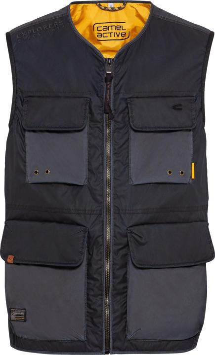 Camel Active Outdoor Weste mit aufgesetzten Taschen