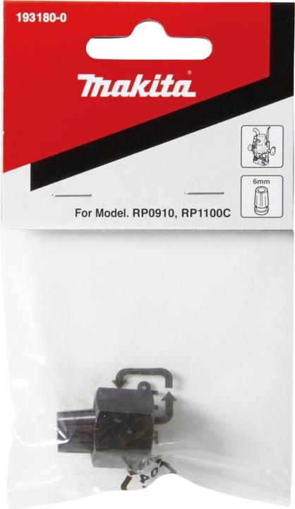 Productafbeelding Makita Spantang 6 mm compleet ( 193180-0 ) voor RP 1110 CJFA bovenfrees