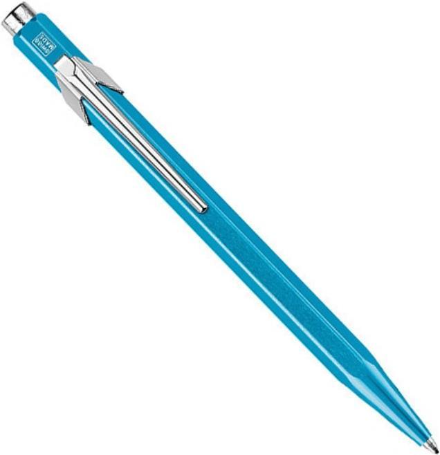 Caran d'Ache 849 Popline Metal-X (Blu turchese)