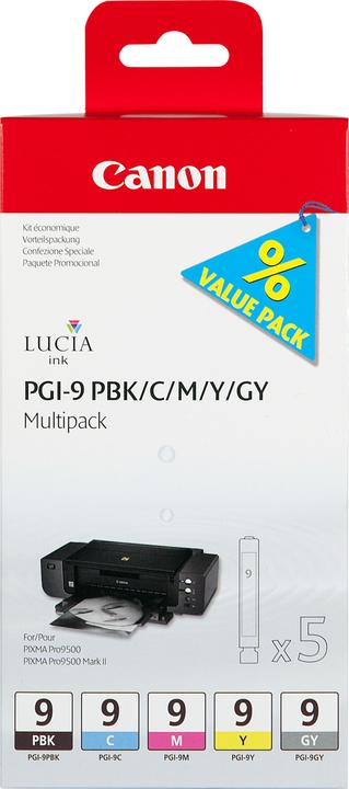 Canon Pgi-9 (M, GY, PBK, C, Y)