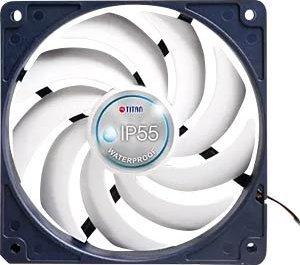 Actual product image Titan Power Supply Chasis Fan 120x120x25mm PWM Fan waterproof (120 mm, 1 x)