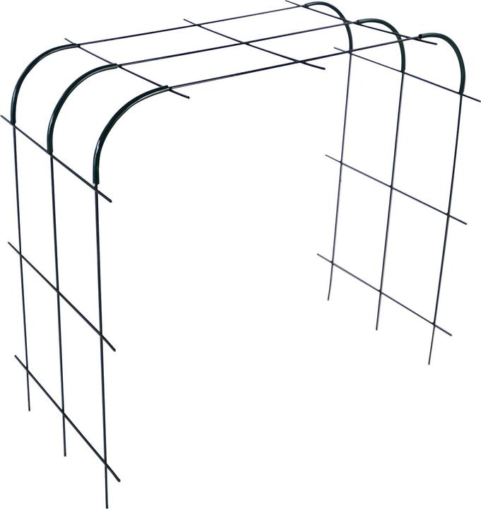 Bellissa Rankhilfe Andybell S L 70 x B 42 x H 70 cm, Pulver besch. grün, 4 mm (70 cm, 42 cm)