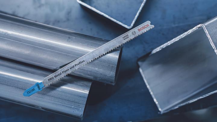 Produktbild Bosch Professional Zubehör PRO Metal Pipes and Profiles T321BF Stichsägeblatt, 132 mm, 5-tlg.