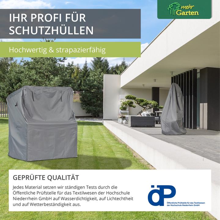 Actual product image Mehr Garten Protective cover for rectangular / square garden sofa set | 225 x 225 x 80 cm | poly